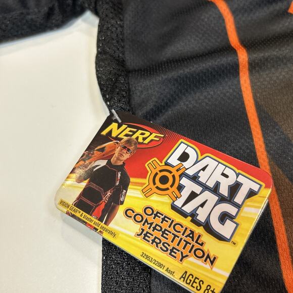 Nerf Dart Tag Official Competition Jersey Adult Large NWT 100% Polyester - Picture 6 of 14